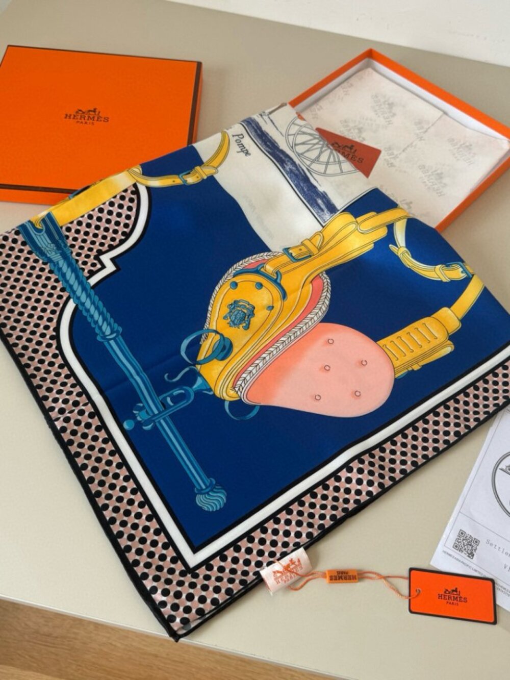 Hermès Silk Scarf - “The Coachman”